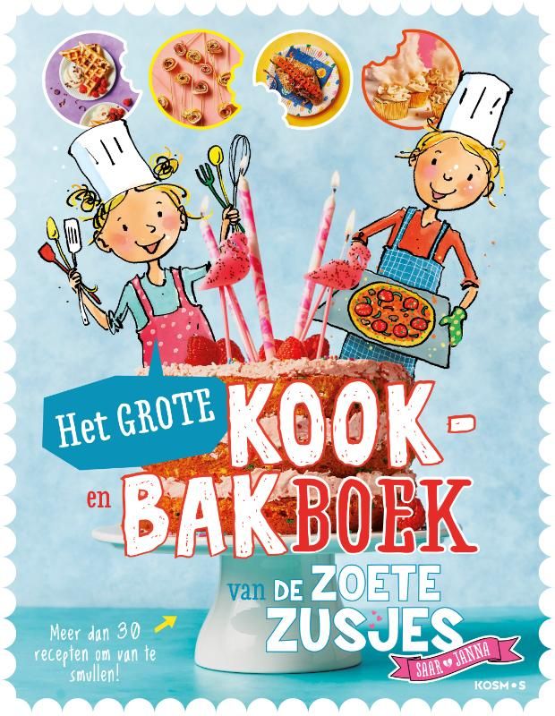 Het grote kook- en bakboek van de zoete zusjes - Hanneke de Zoete
