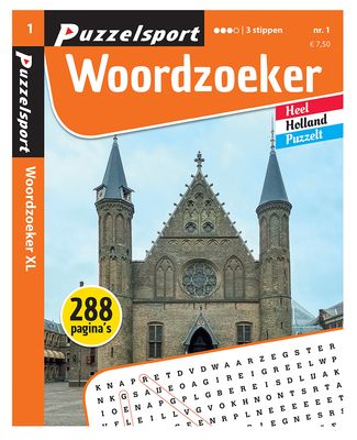 Puzzelsport Puzzelboek 288 pag. Woordzoeker 3*