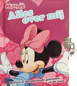 Disney Minnie Mouse boek vol geheimen. Dagboekje  48 pagina&#39;s