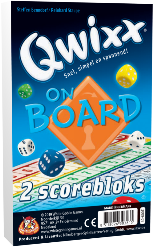 Qwixx On Board Bloks (extra scorebloks)