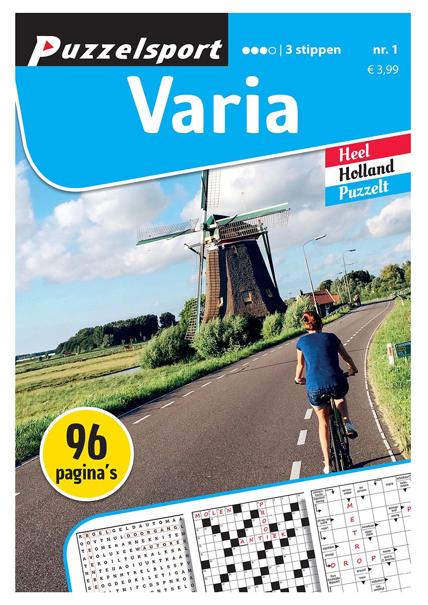 Puzzelsport Puzzelboek 96 pag. Varia 3*
