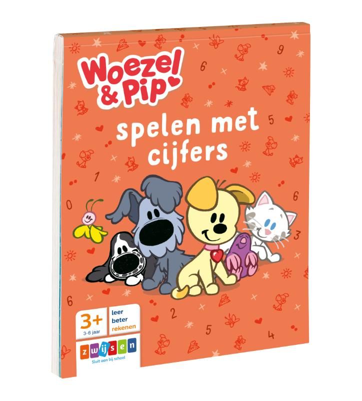 Woezel &amp; Pip spelen met cijfers