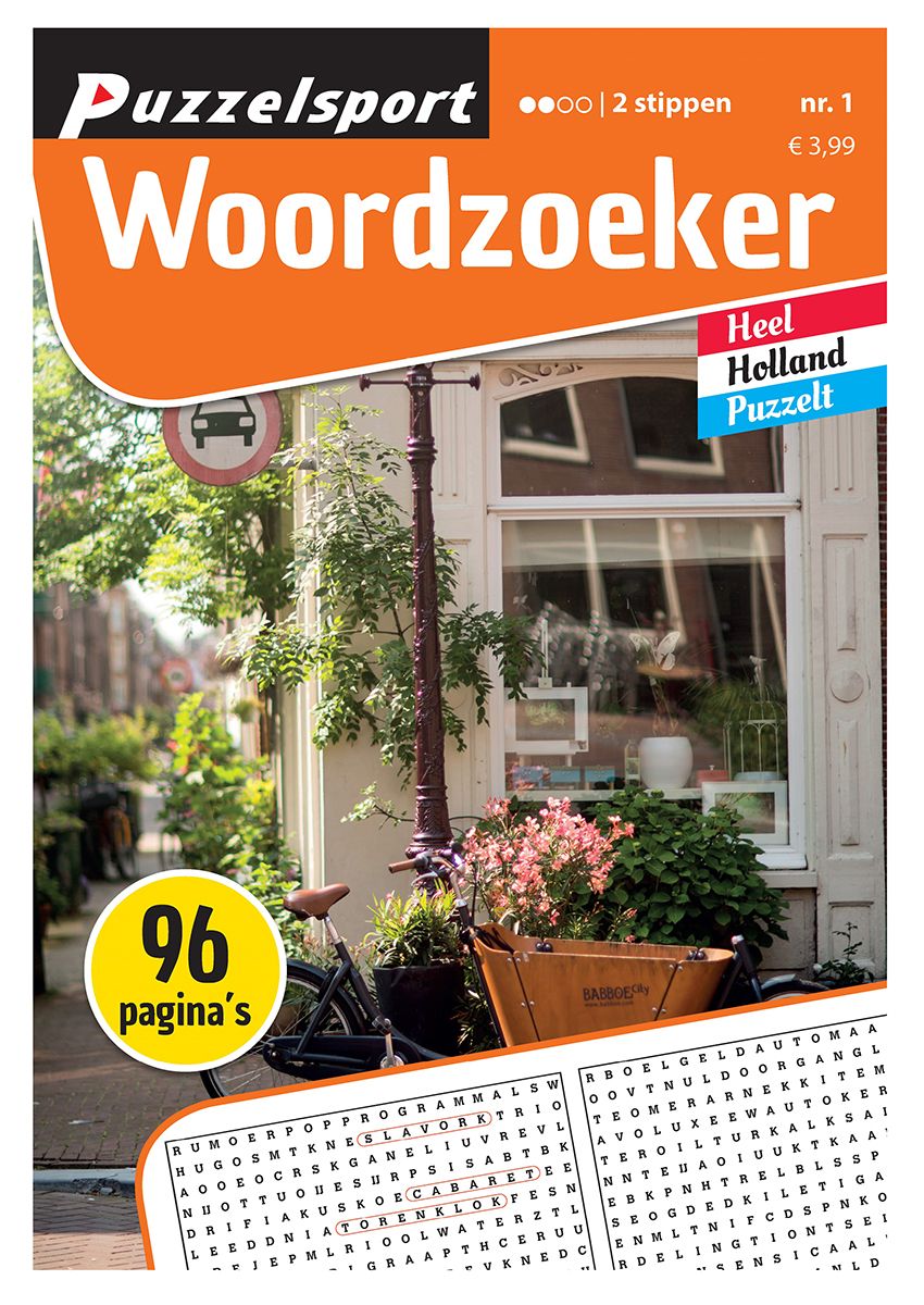 Puzzelsport Puzzelboek 96 pag. Woordzoeker 2*