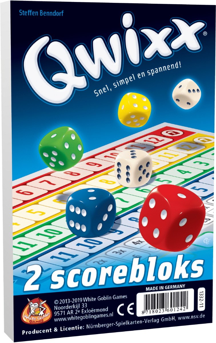 Qwixx Bloks (extra scorebloks)