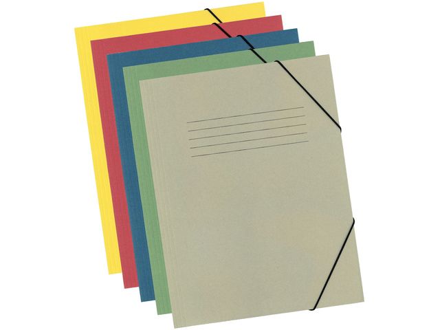 Elastomap Kangaro A4 300gr Krimp A 5 Stuks Assorti Kleuren