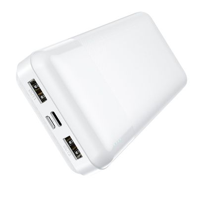 Hoco Powerbank 2x USB Outlet 20.000mAh White