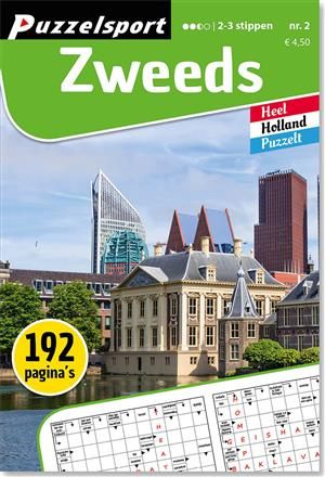 Puzzelsport Puzzelboek 192 pag. Zweeds 2-3*