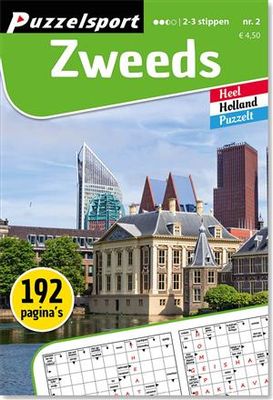 Puzzelsport Puzzelboek 192 pag. Zweeds 2-3*