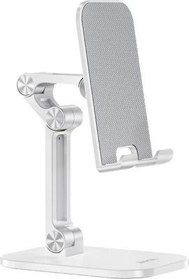 Hoco Kunststof Opvouwbare Desktop Stand - Wit