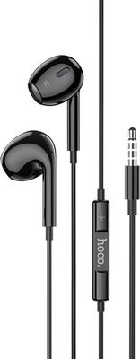 Hoco M1 Max Earphones with Mic - 3 5mm aux jack (Black)