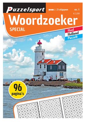 Puzzelsport Puzzelboek 96 pag. Woordzoeker Special 3*