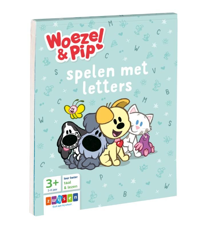 Woezel &amp; Pip spelen met letters