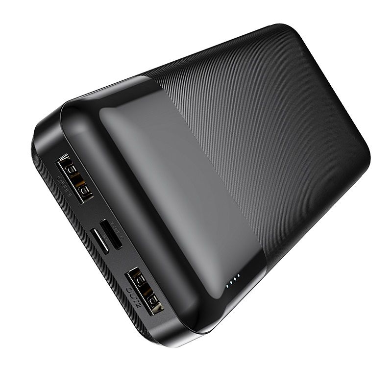 Hoco Powerbank 2x USB Outlet 20.000mAh Black