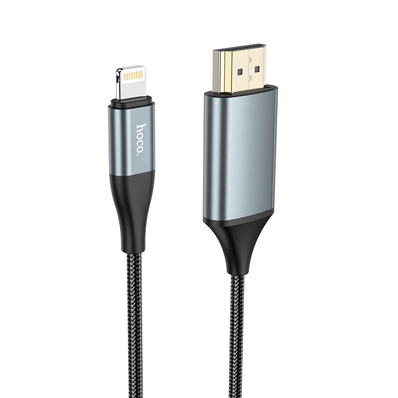 Hoco Lightning to HDMI Cable - FullHD 1080p - 2 meter
