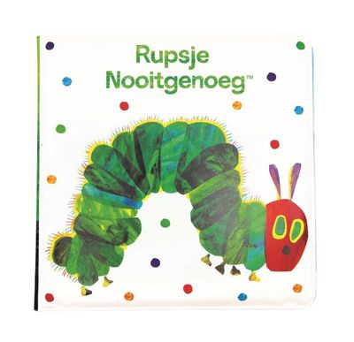 Rupsje Nooitgenoeg - badboekje -  Eric Carle
