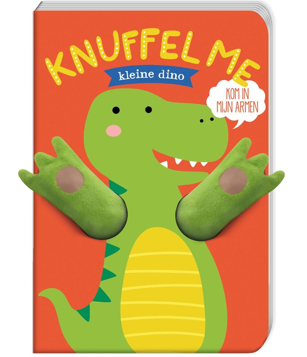 Knuffel me – Dino – Vingerpop boekje