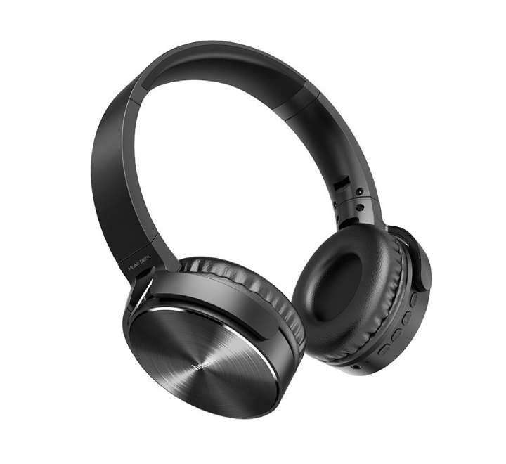 Hoco Bluetooth Opvouwbare Hoofdtelefoon - Zwart