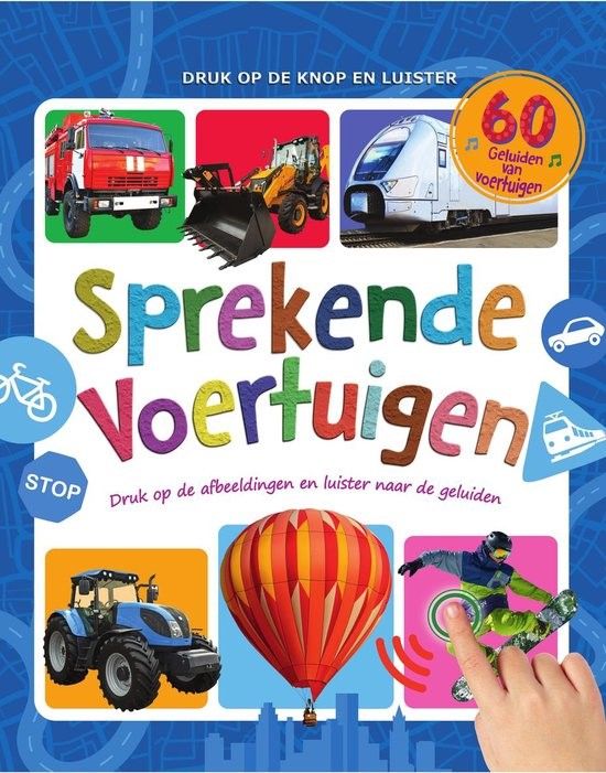 Sprekende voertuigen - geluiden boek