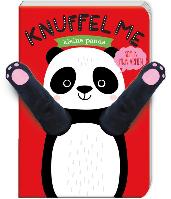 Knuffel me - Kleine Panda – Vingerpop boekje