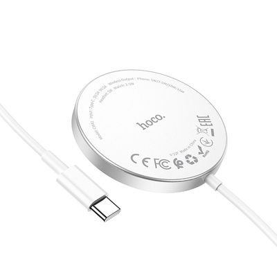 Hoco - 3 in 1 Magnetic Wireless Fast Charger - White