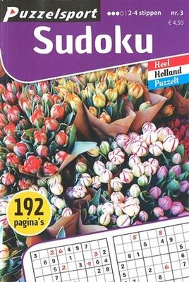 Puzzelsport Puzzelboek 192 pag. Sudoku 2-4*