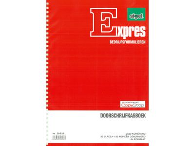 Doorschrijfkasboek Sigel Expres - A4 - Met Spiraal - 50 Blz