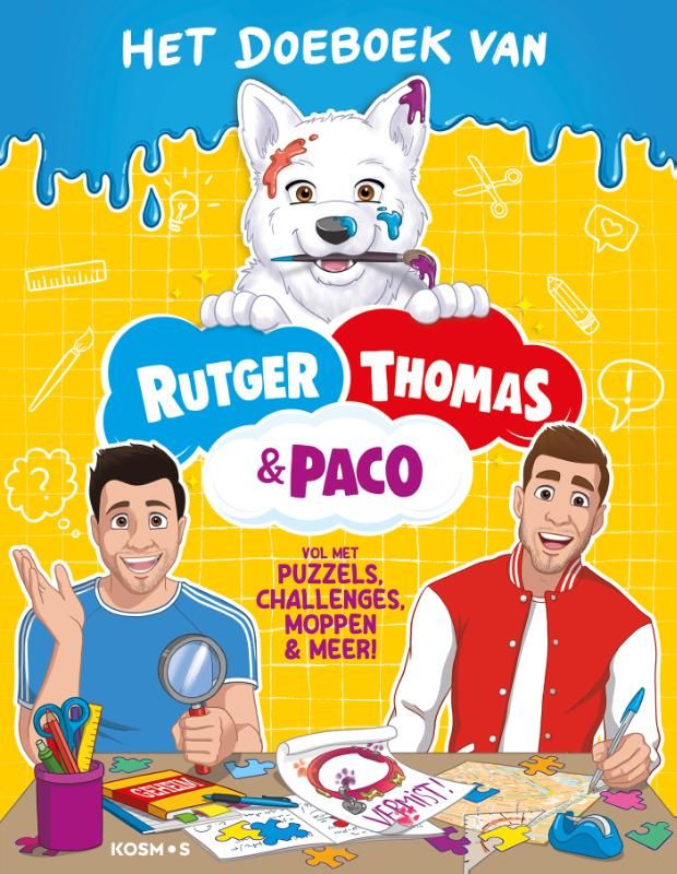 Het doeboek van Rutger  Thomas en Paco - Thomas van Grinsven