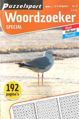 Puzzelsport Puzzelboek 192 pag. Woordzoeker 2-3 nr. 3