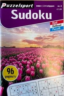 Puzzelsport Puzzelboek 96 pag. Sudoku 2-4*
