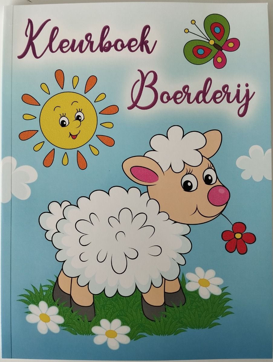 Kleurboek boerderij