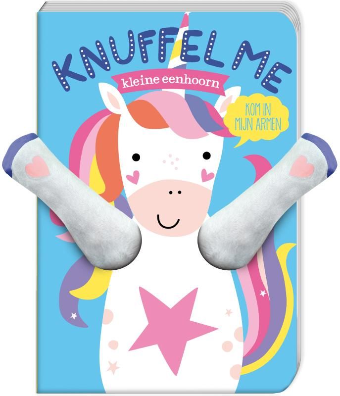 Knuffel me - Kleine eenhoorn – Vingerpop boekje