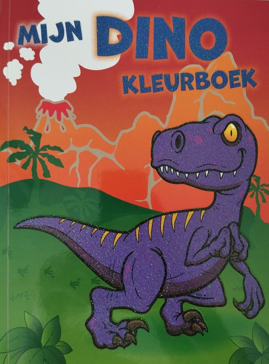 Mijn dino kleurboek