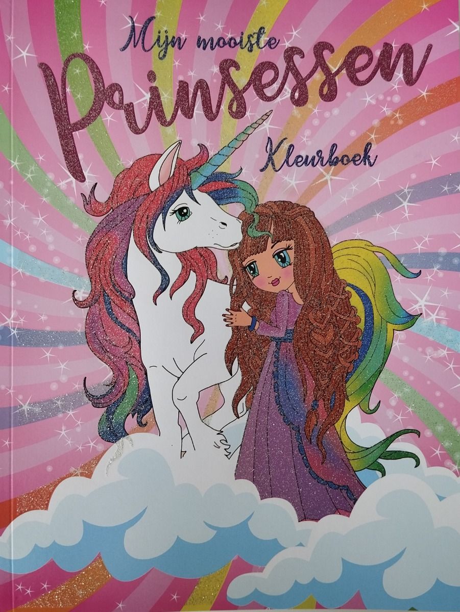 Mijn mooiste prinsessen kleurboek