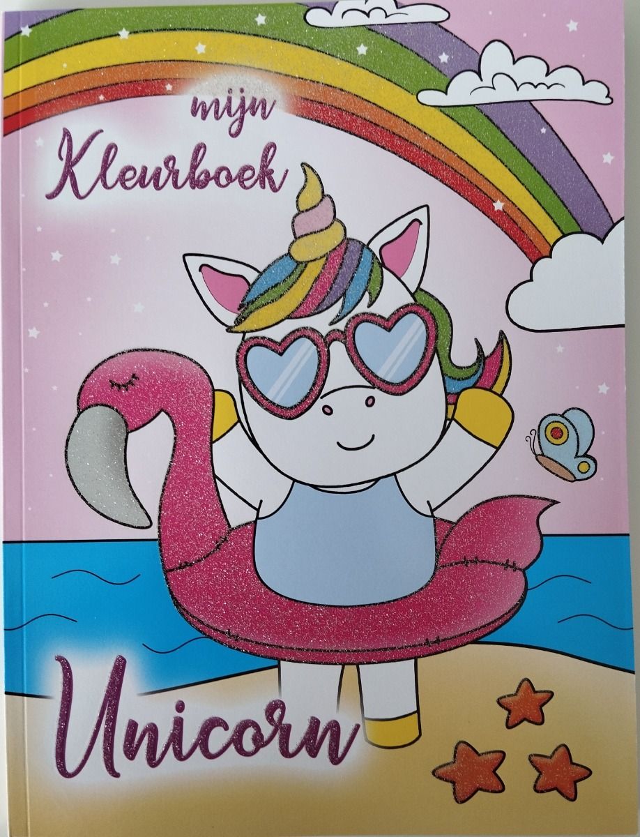Mijn kleurboek unicorn
