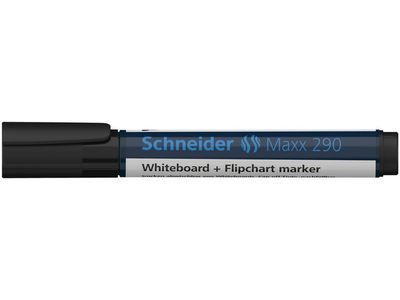 Boardmarker Schneider Maxx 290 Ronde Punt Zwart