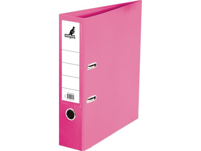 Ordner Kangaro A4 2R 75mm PP Roze