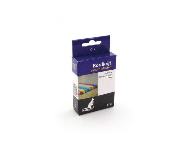 Bordkrijt Kangaro Assorti Kleuren Doos 12 Stuks