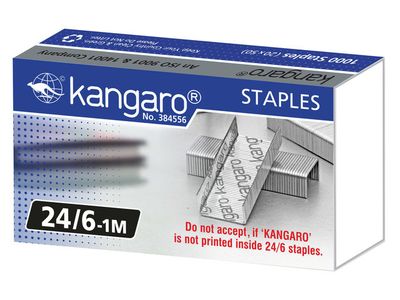 Nietjes Kangaro 24/6 Doos 1000 Stuks