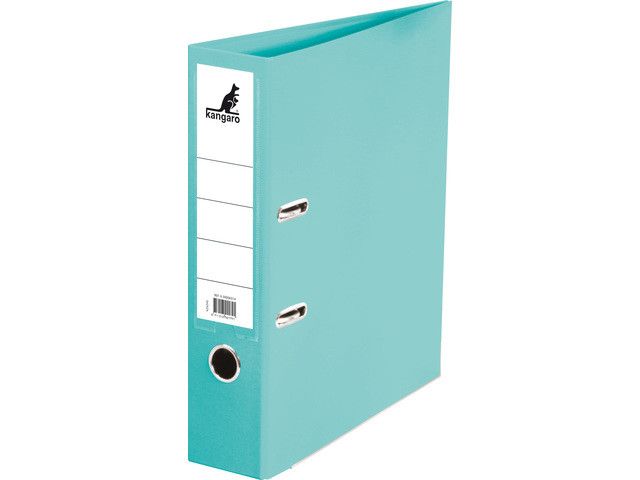 Ordner Kangaro A4 2R 75mm PP Turquoise