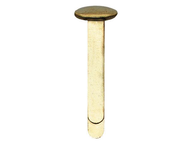 Splitpennen Alco nr. 3  17x7mm  Messing  Doos 100 Stuks