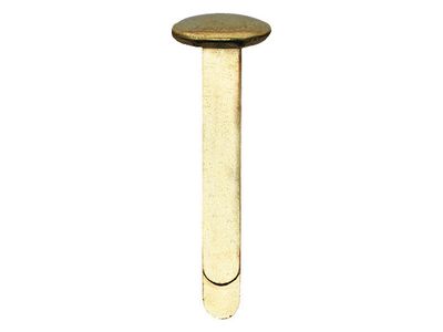 Splitpennen Alco nr. 3  17x7mm  Messing  Doos 100 Stuks