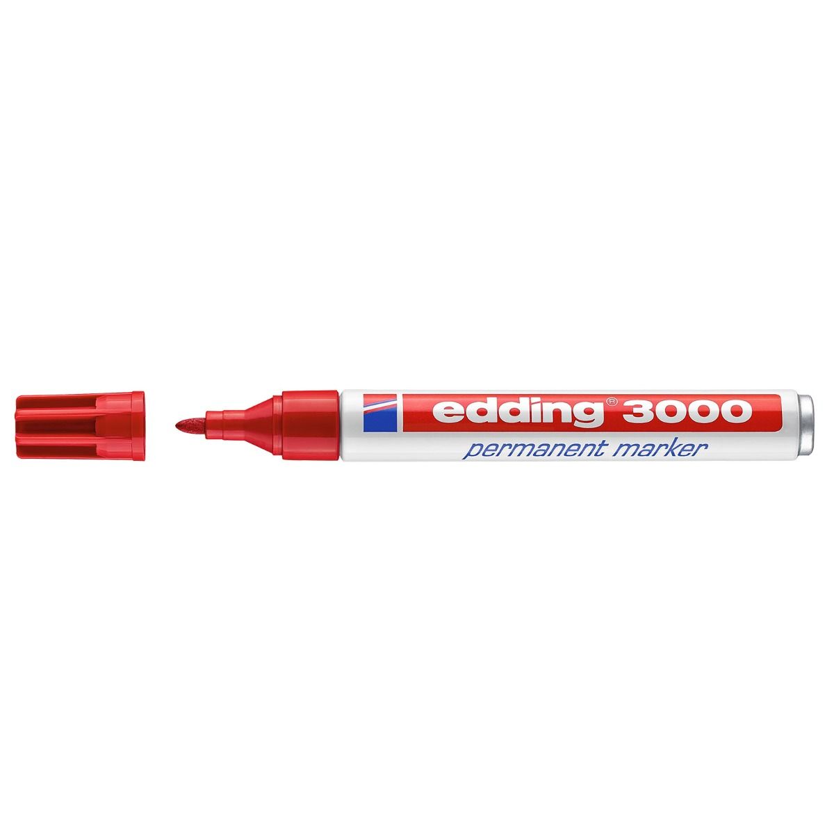 Edding 3000 Permanent Marker Rood  1.5-3mm  10 Stuks