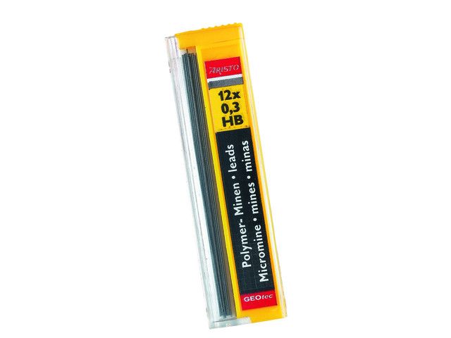 Aristo Potloodstiftjes HB 0 3 mm - 12 Stuks