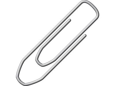 Paperclips Alco 32mm Hoekig  Verzinkt  Doos 75 Stuks