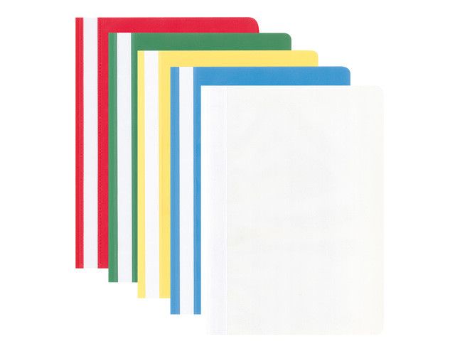Snelhechtermap Kangaro A4 PP 5 Stuks Assorti