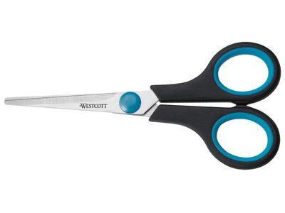 Schaar Westcott Easy Grip 13cm  RVS  Soft Grip
