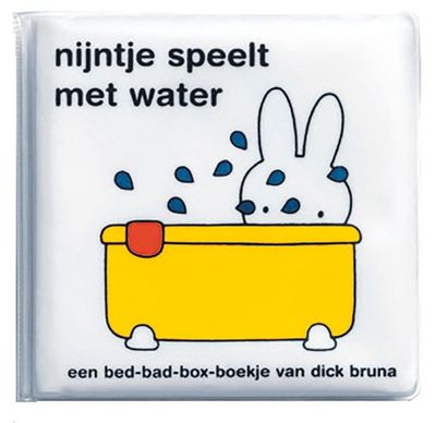 Nijntje speelt met water - Dick Bruna (bed-bad-box boekje)