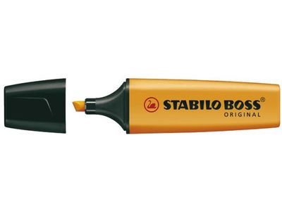 Stabilo Boss Markeerstift Oranje  10 Stuks
