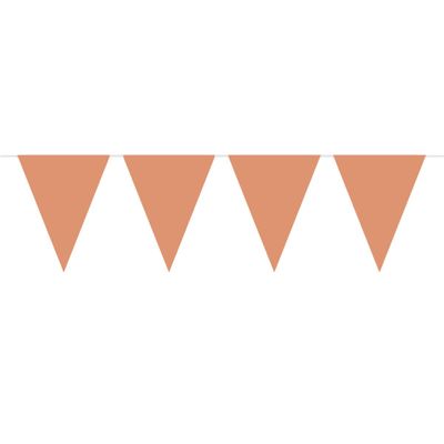 Rosé Goudkleurige Vlaggenlijn - 10 meter