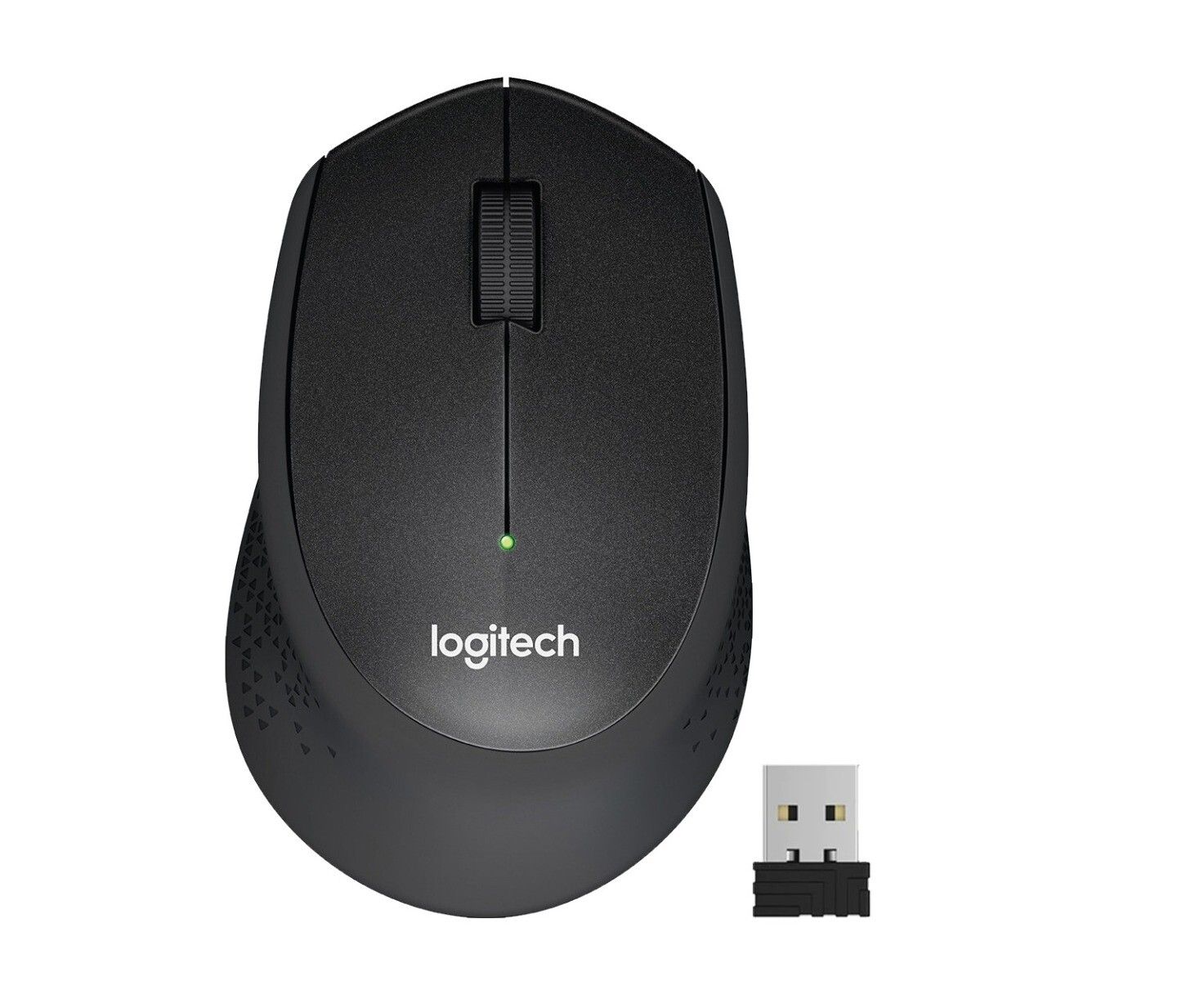 Logitech M330 Silent Draadloze Muis - Zwart